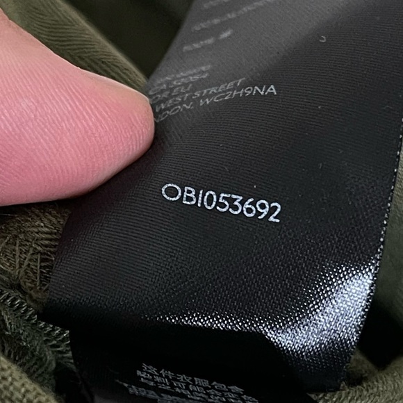 Free People One Way Pants Olive Green - Picture 5 of 5